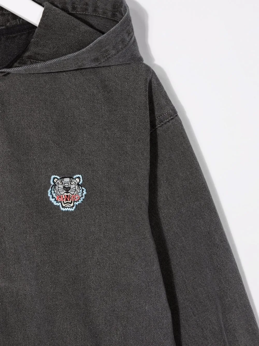 фото Kenzo kids худи на молнии с принтом