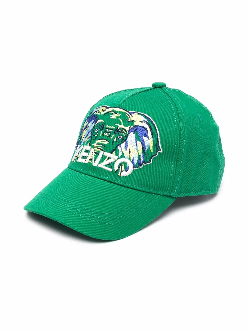 

Kenzo Kids gorra con logo bordado - Verde