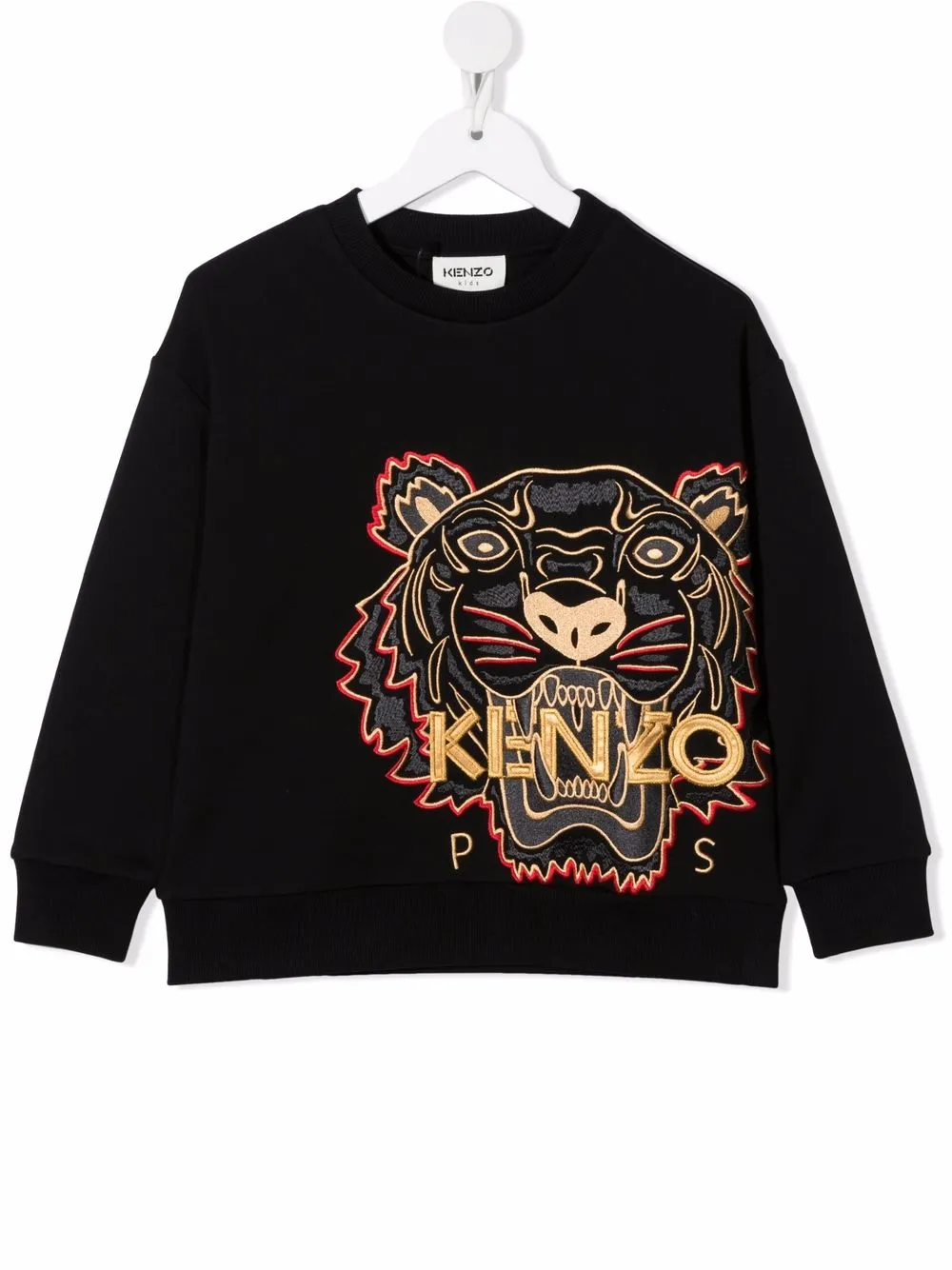 фото Kenzo kids толстовка с вышитым логотипом