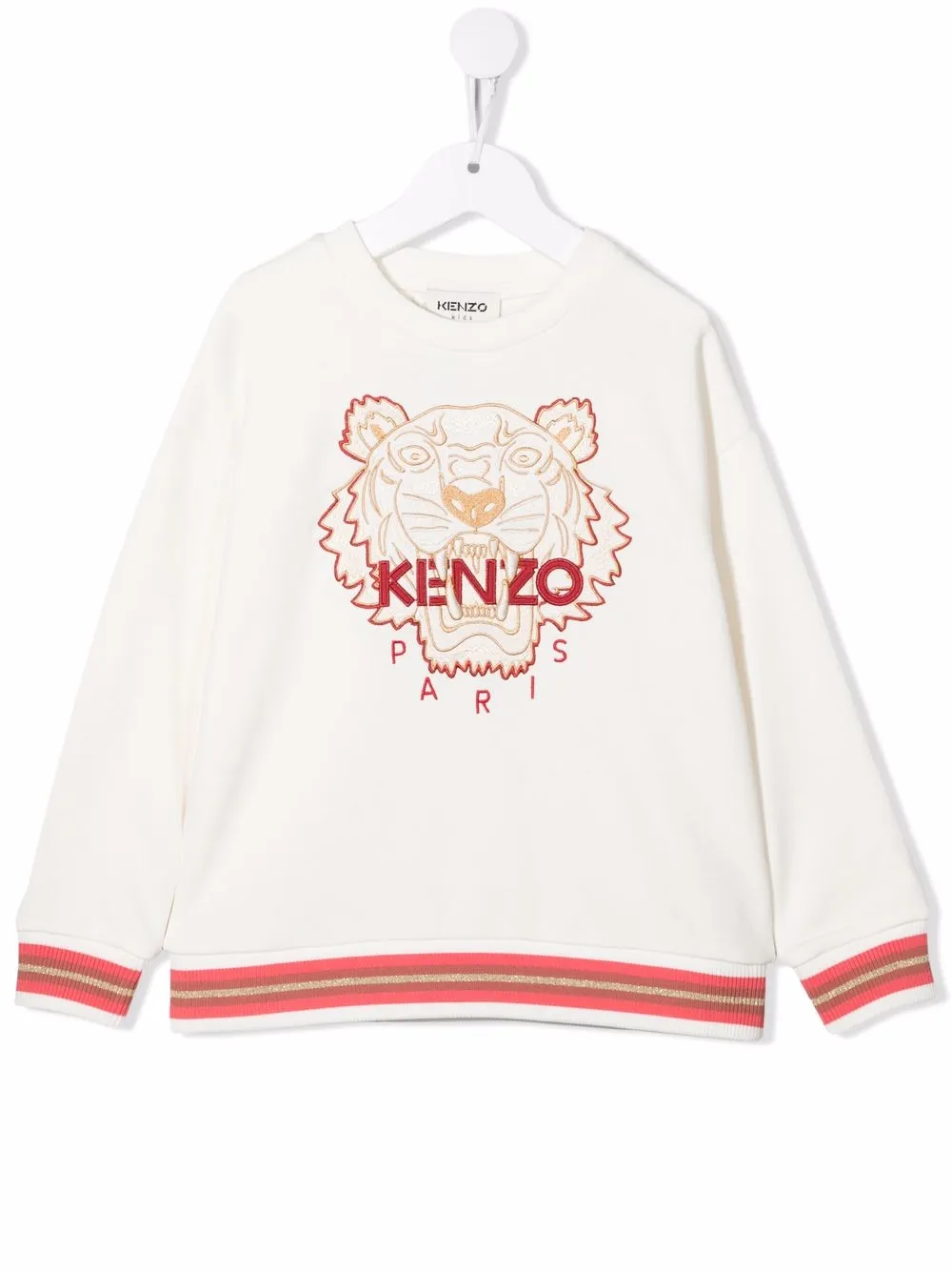 фото Kenzo kids толстовка с вышитым логотипом