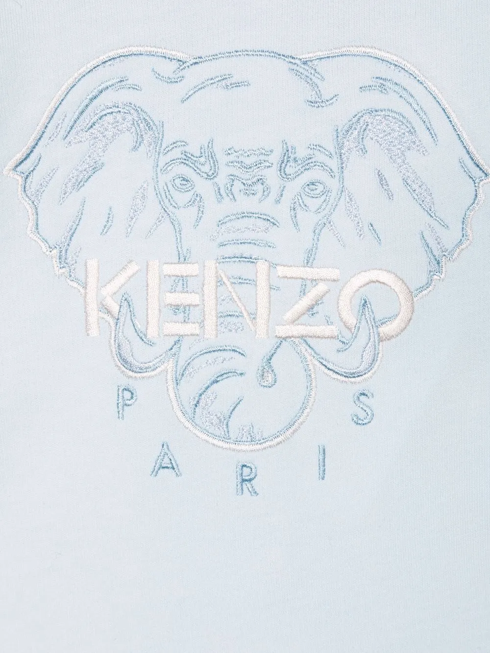 фото Kenzo kids ромпер из органического хлопка с вышивкой