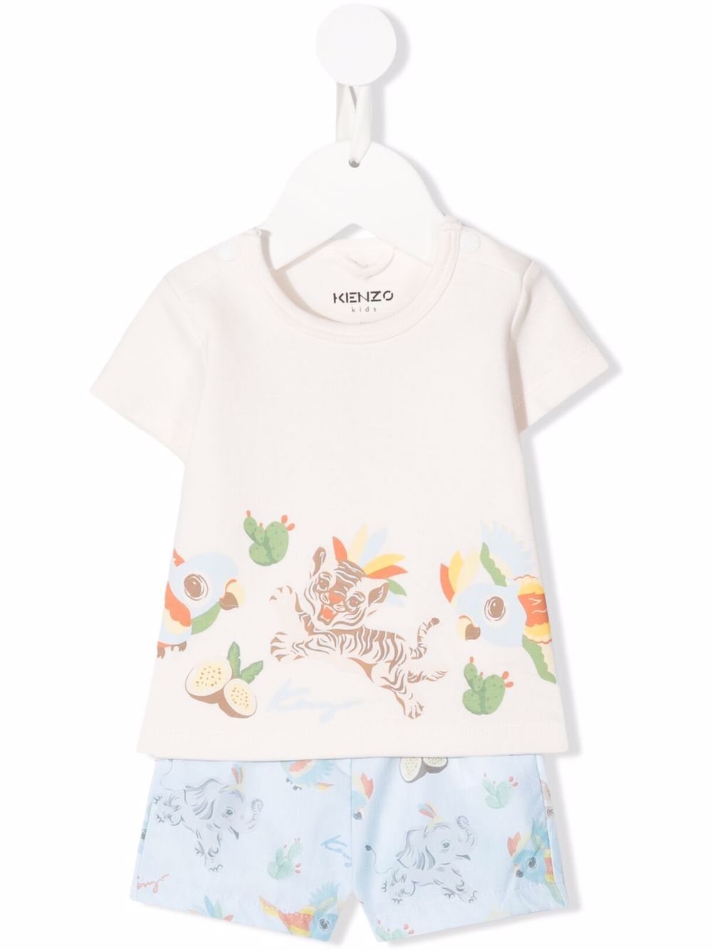 фото Kenzo kids спортивный костюм с графичным принтом