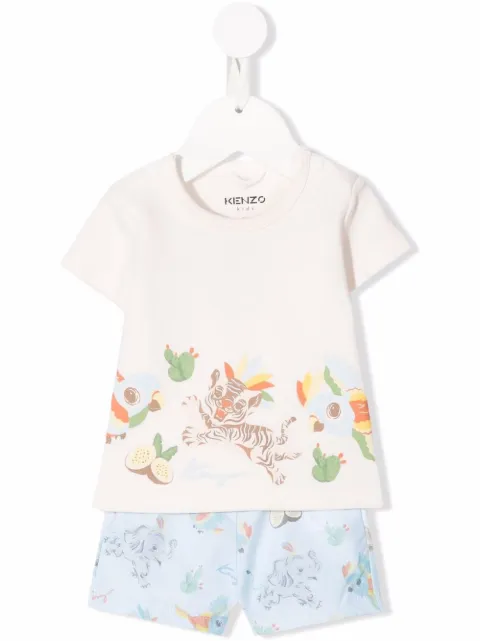 Kenzo Kids طقم رياضي بطبعة جرافيك