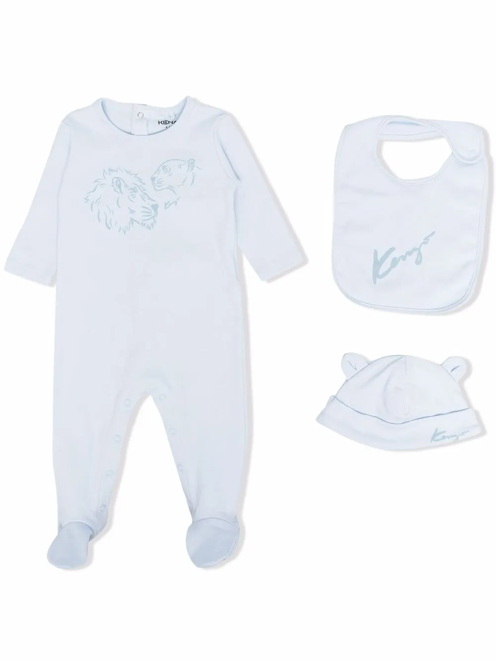 

Kenzo Kids pijama con motivo de leones - Azul