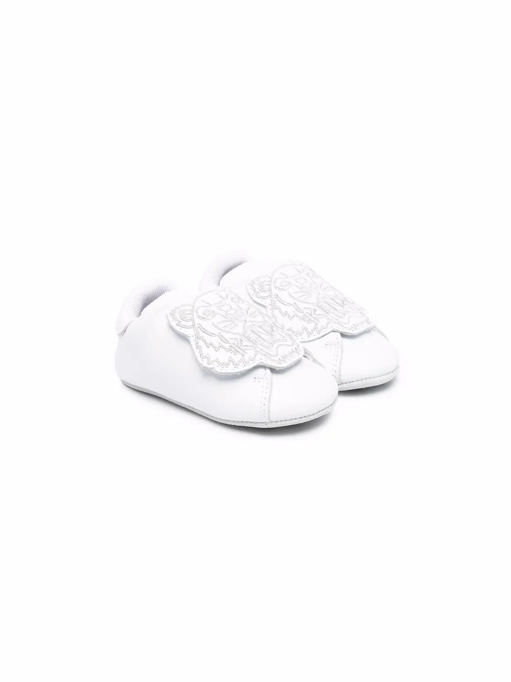 

Kenzo Kids zapatos primeros pasos con motivo Tigre - Blanco