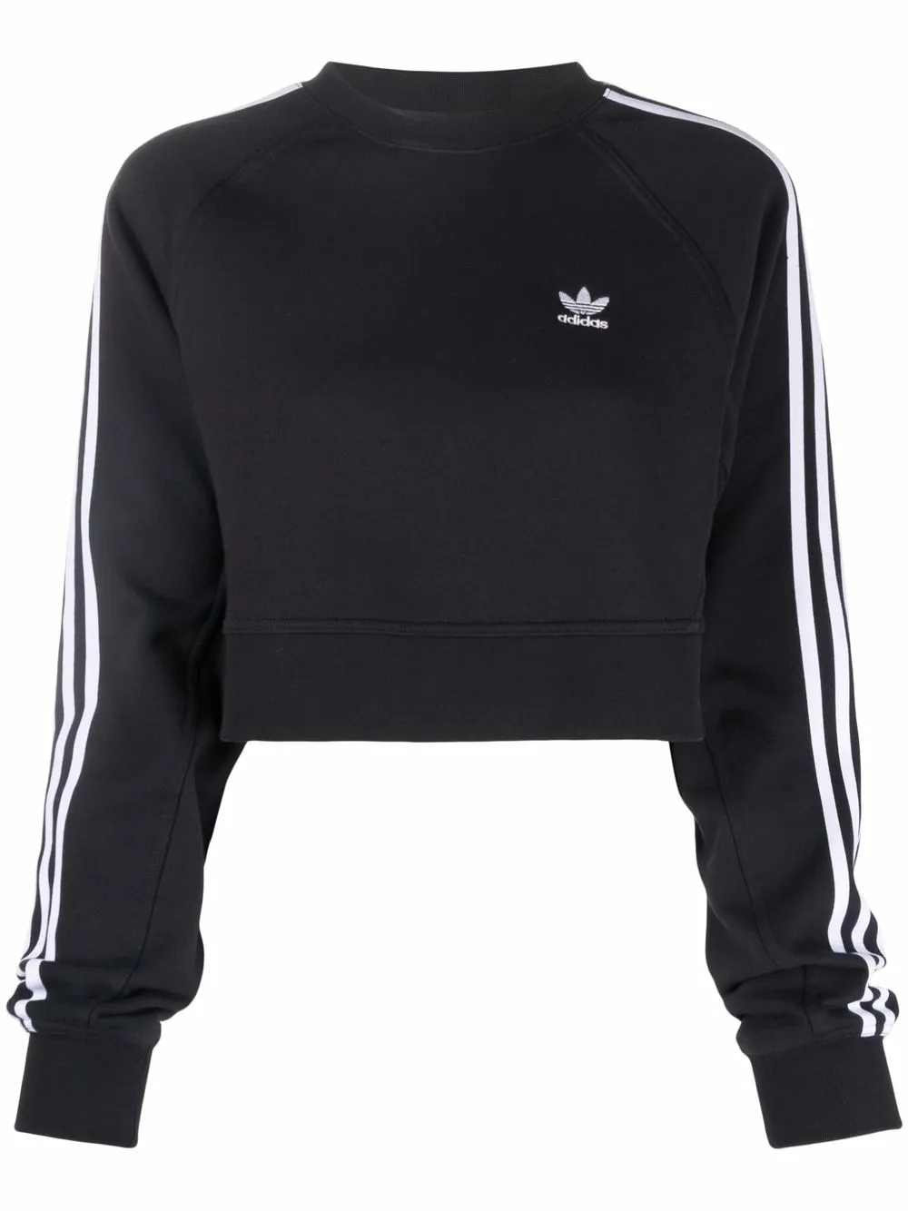 фото Adidas укороченная толстовка с логотипом