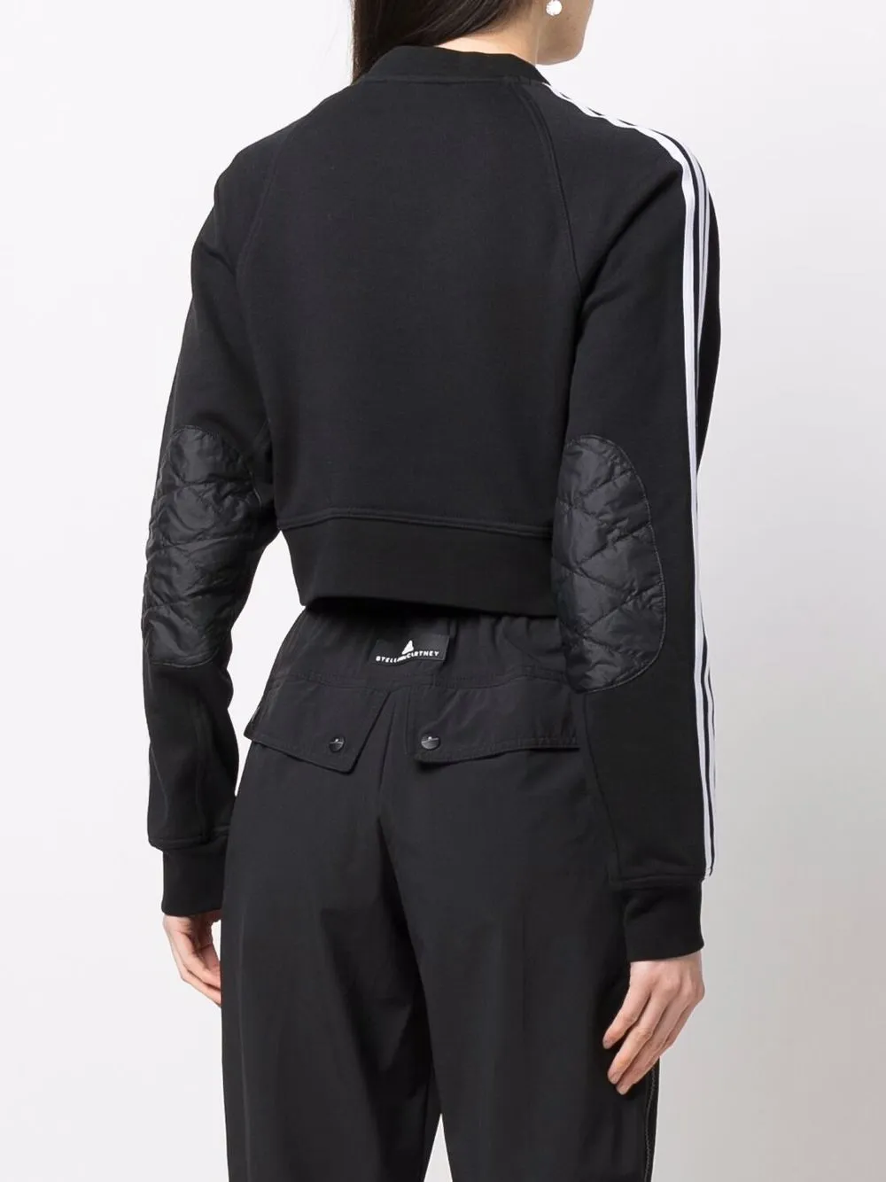 фото Adidas укороченная толстовка с логотипом