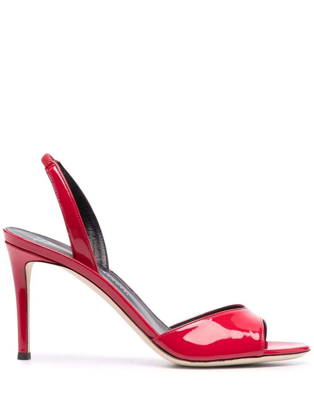 

Giuseppe Zanotti zapatillas con tira trasera - Rojo