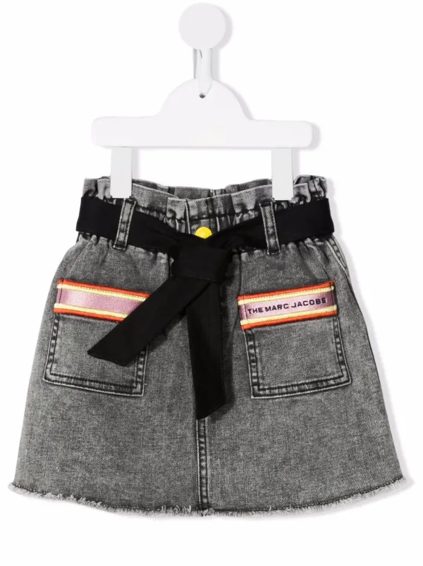 The Marc Jacobs Kids Belted acid-wash 