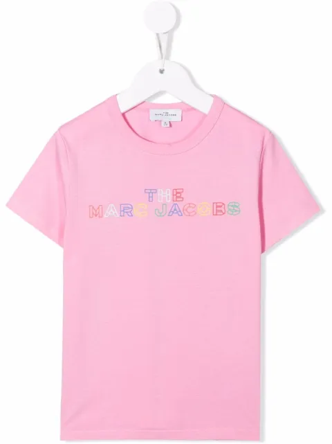 Little Marc Jacobs logo-print T-shirt