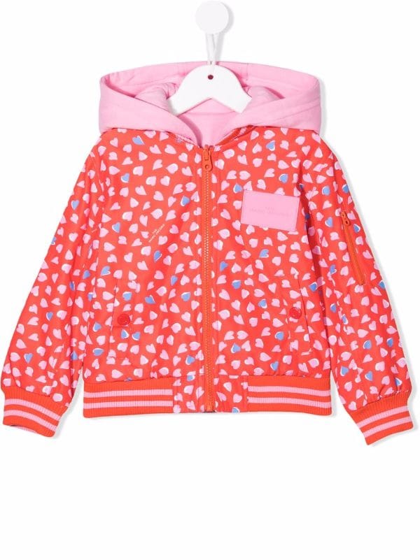 Marc Jacobs Kids Reversible logo-patch Jacket - Farfetch