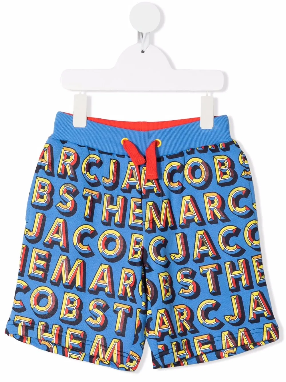 

Marc Jacobs Kids shorts deportivos con logo - Azul