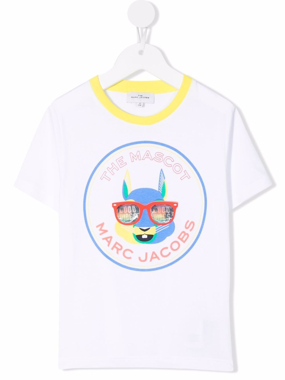 фото The marc jacobs kids футболка из органического хлопка с принтом the mascot