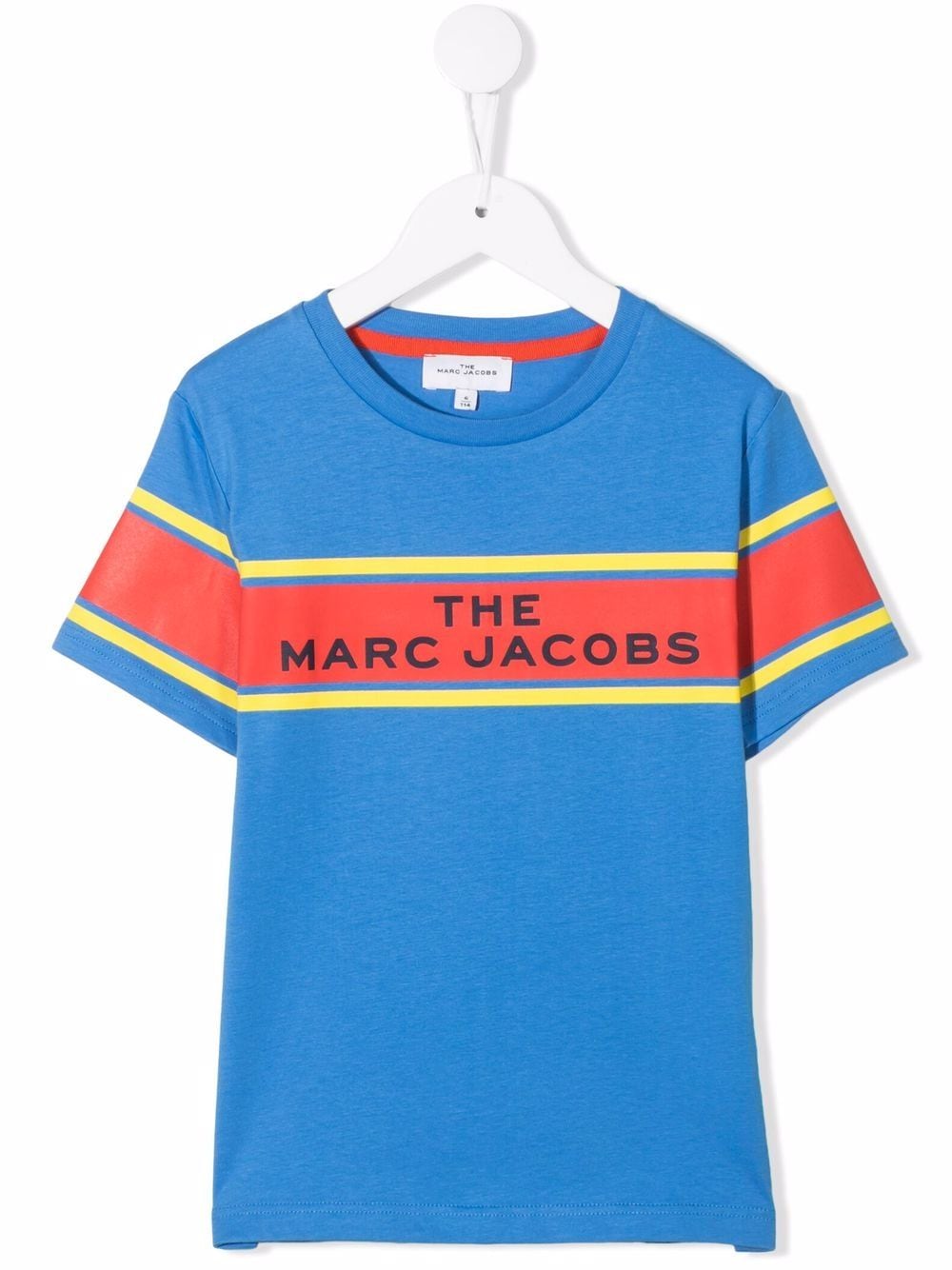 Marc Jacobs Kids logo-print colour-block T-shirt - Farfetch