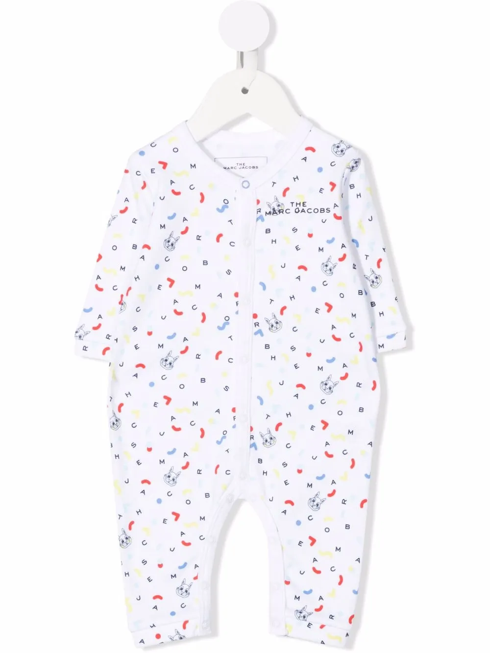 

Marc Jacobs Kids pijama con logo estampado - Blanco