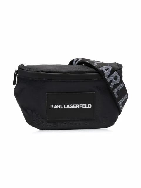 Karl Lagerfeld Kids شنطة وسط بشارة شعار الماركة