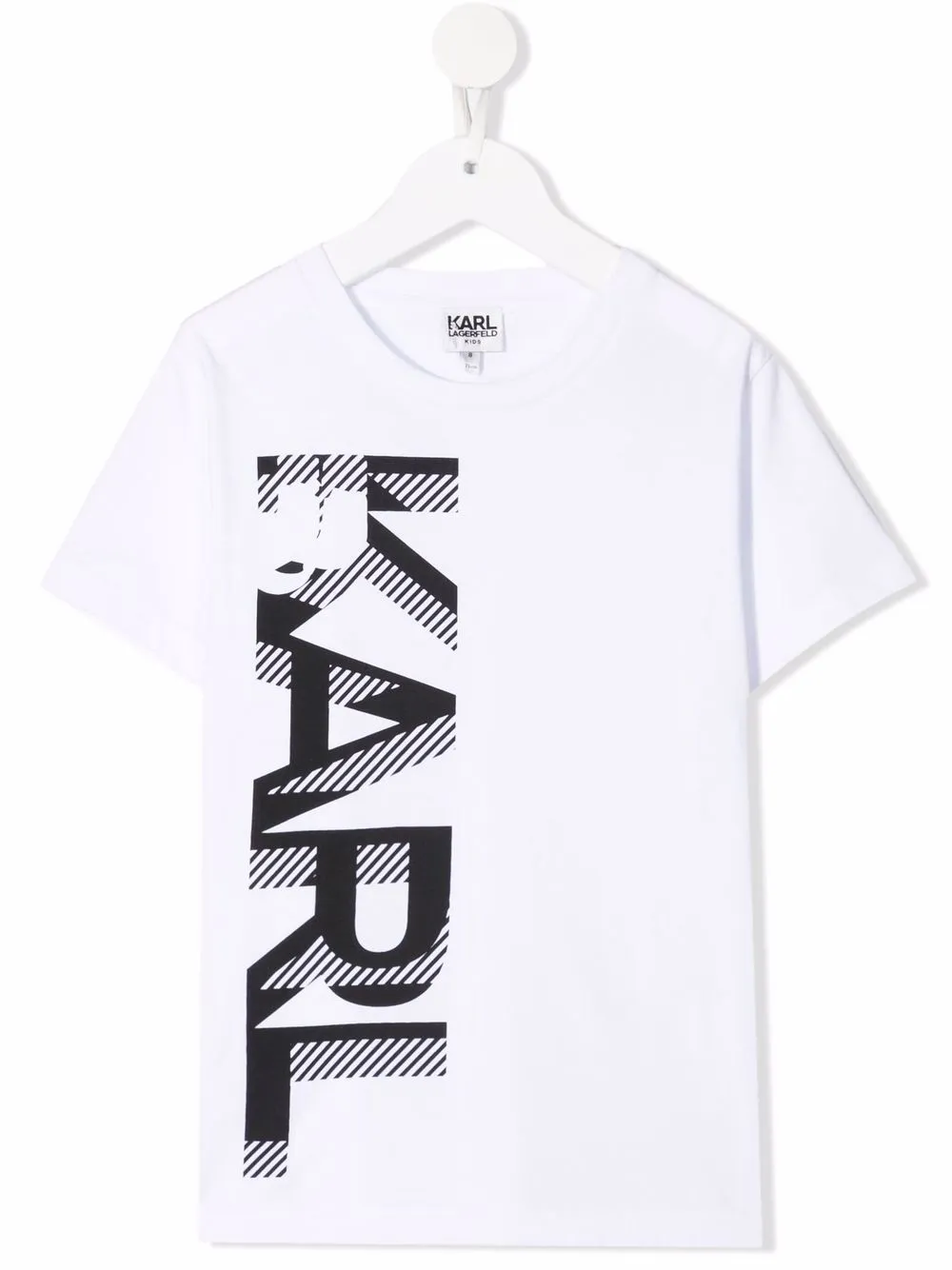 

Karl Lagerfeld Kids logo-print organic cotton T-shirt - White