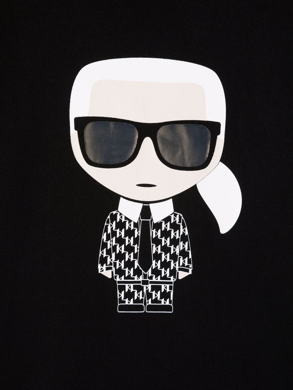 фото Karl lagerfeld kids футболка из органического хлопка с принтом k/karl