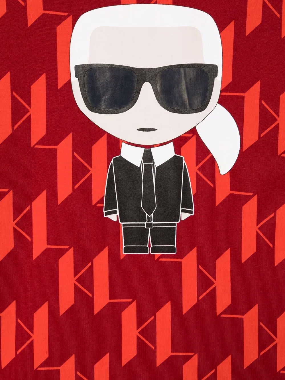 фото Karl lagerfeld kids футболка k/ikonik из органического хлопка