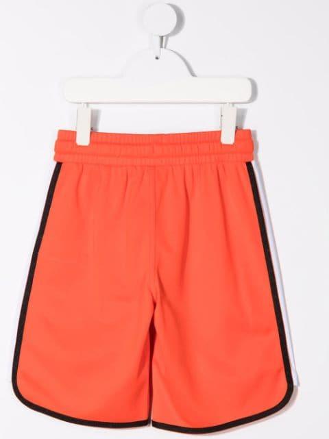 logo-patch track shorts 