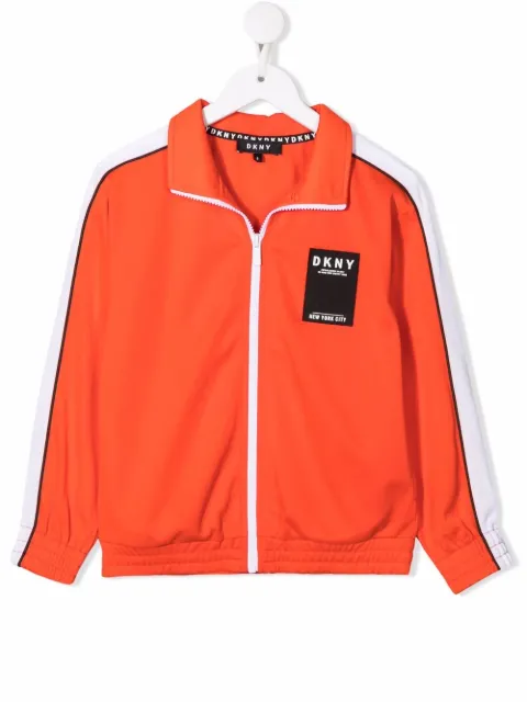 dkny orange jacket
