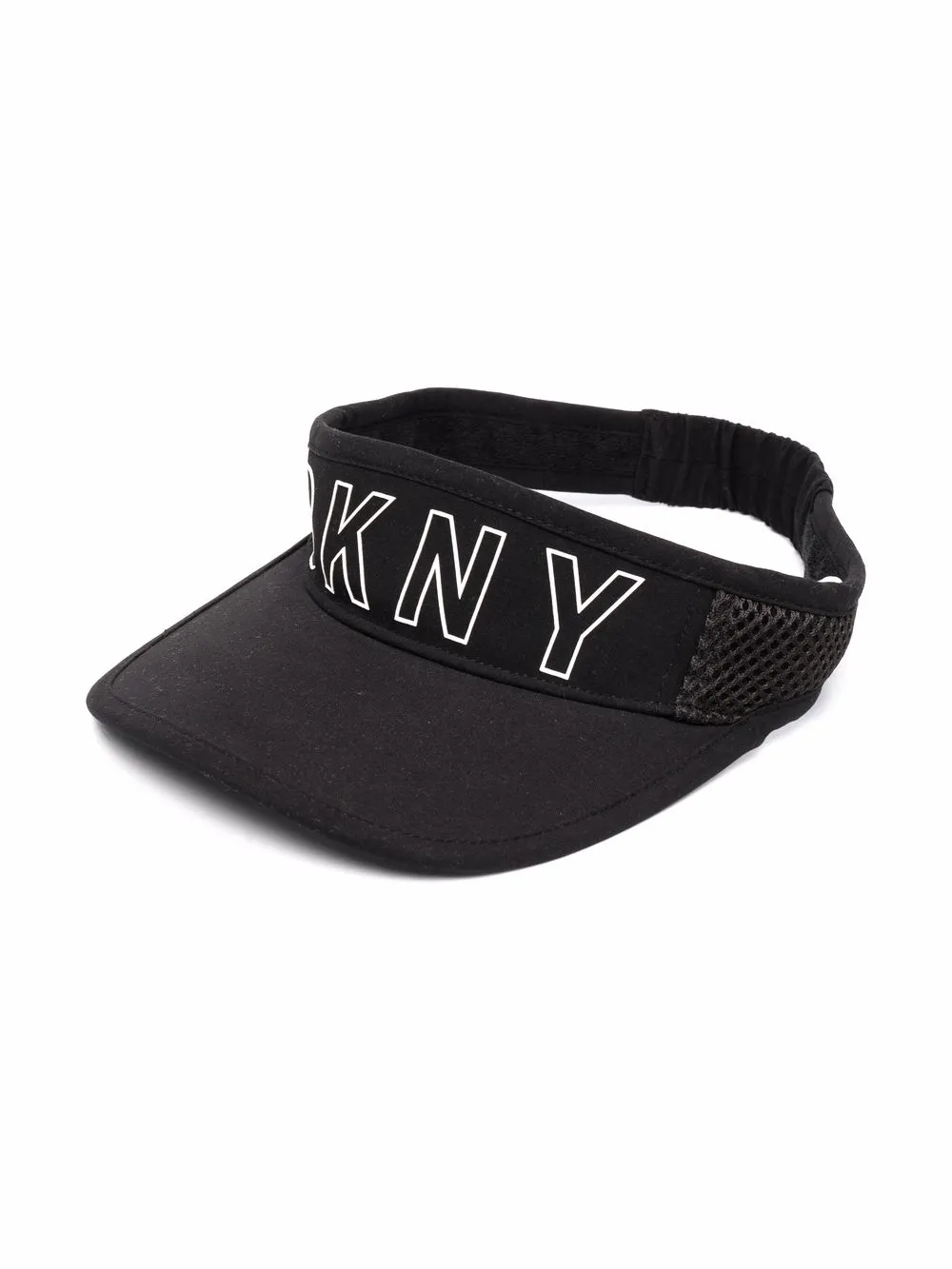 

Dkny Kids logo-print sun hat - Black