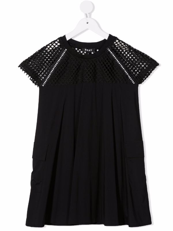 dkny mesh dress