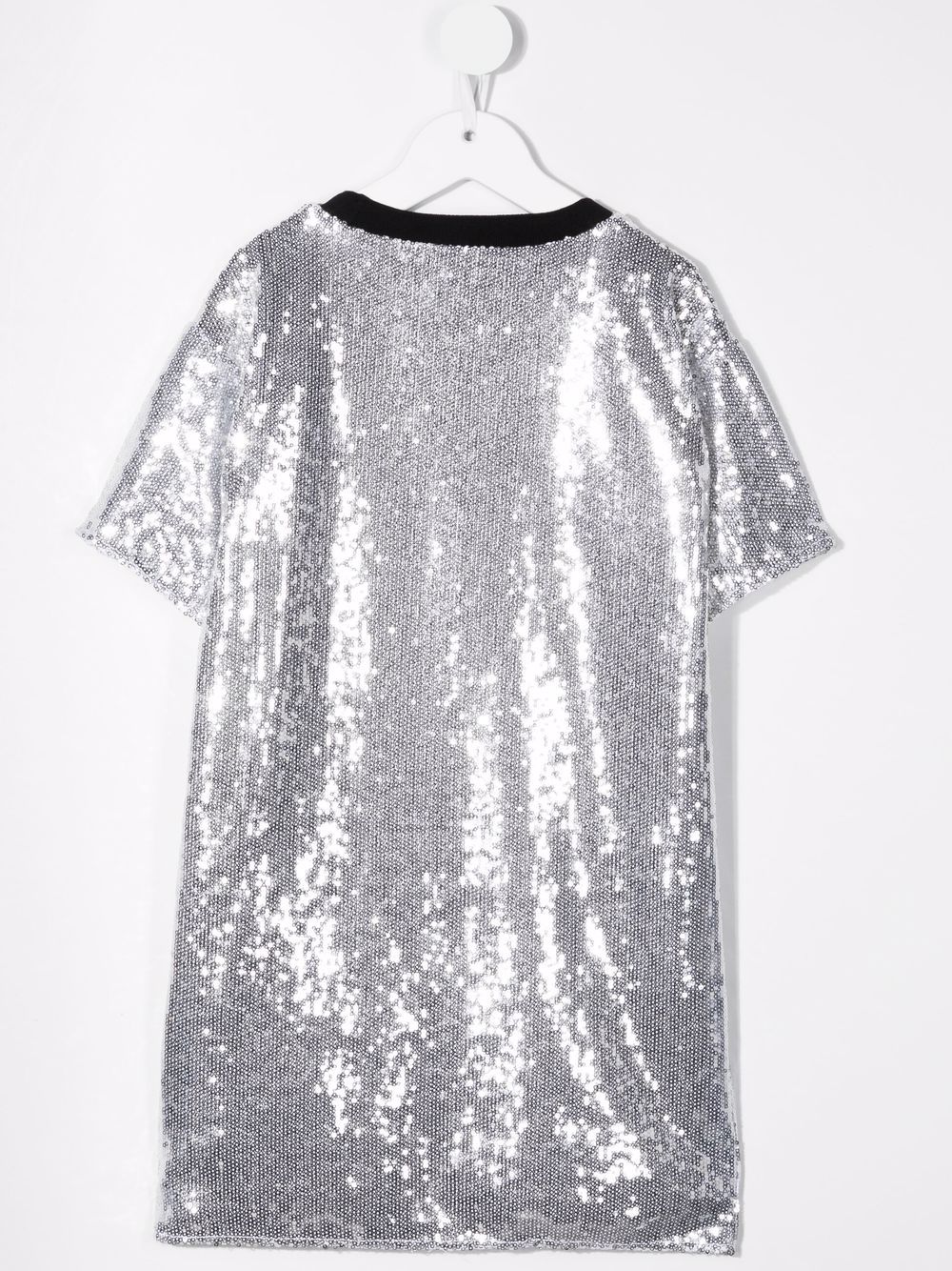 Dkny Kids Jurk met logo - Zilver