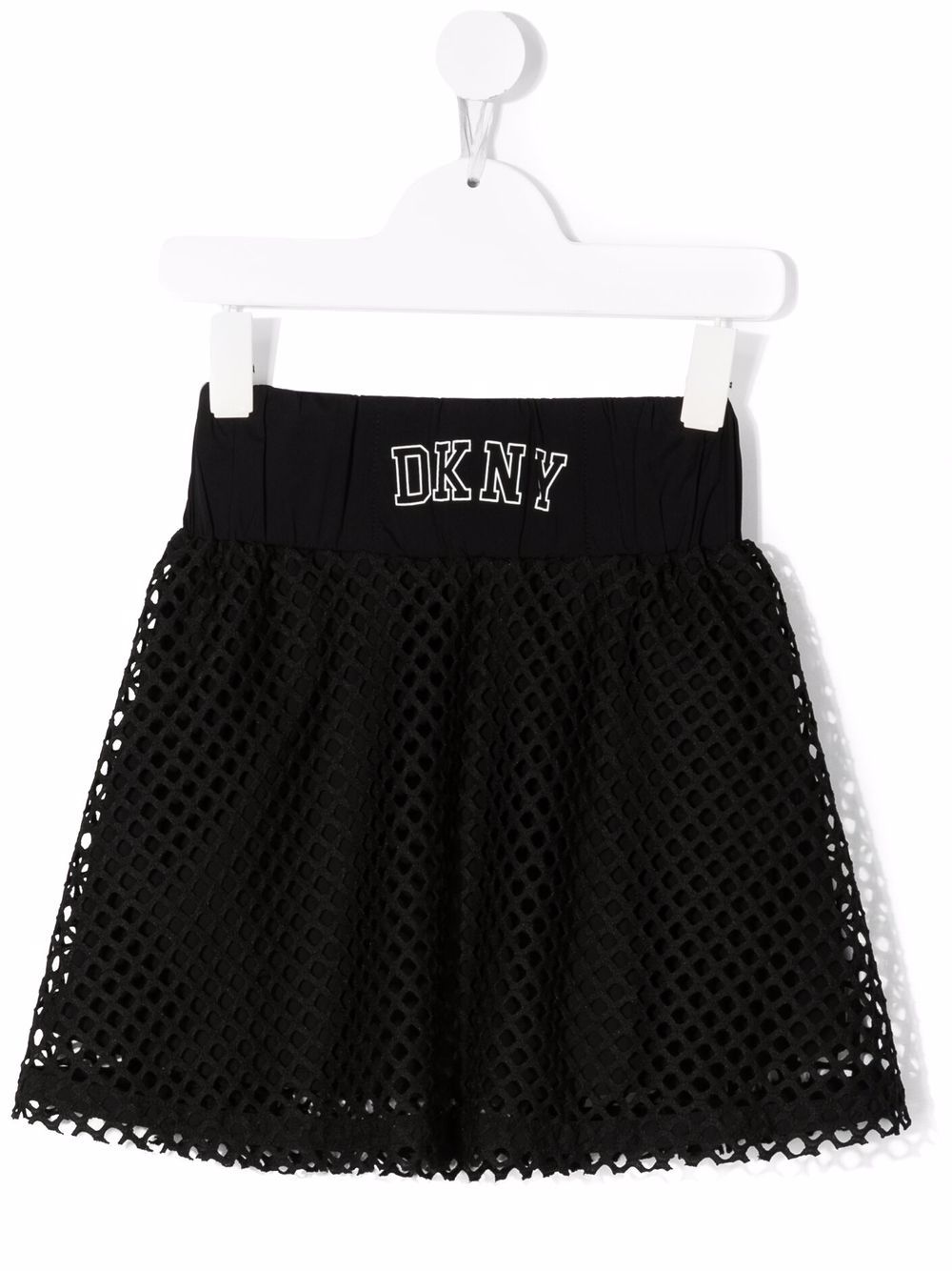 

Dkny Kids falda con logo en la pretina - Negro