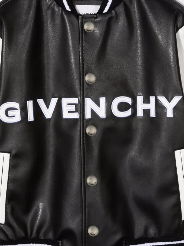 givenchy leather bomber jacket