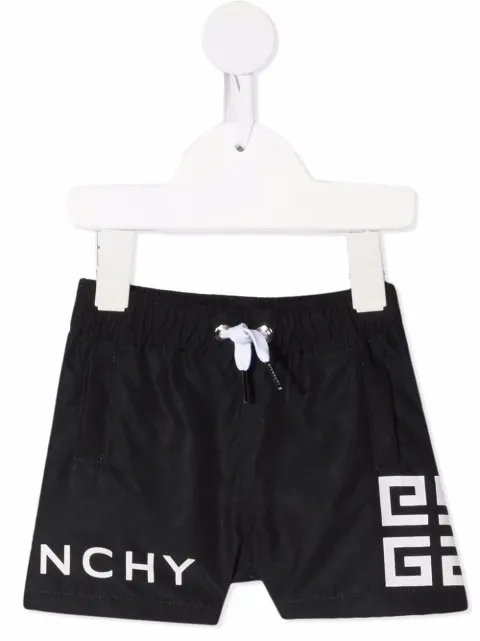 Givenchy Kids شورت سباحة بطبعة شعار الماركة
