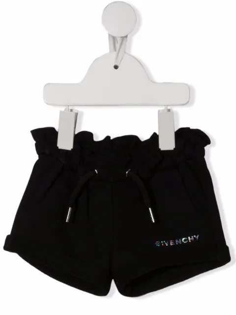 Givenchy Kids شورت برباط خصر وطبعة شعار الماركة