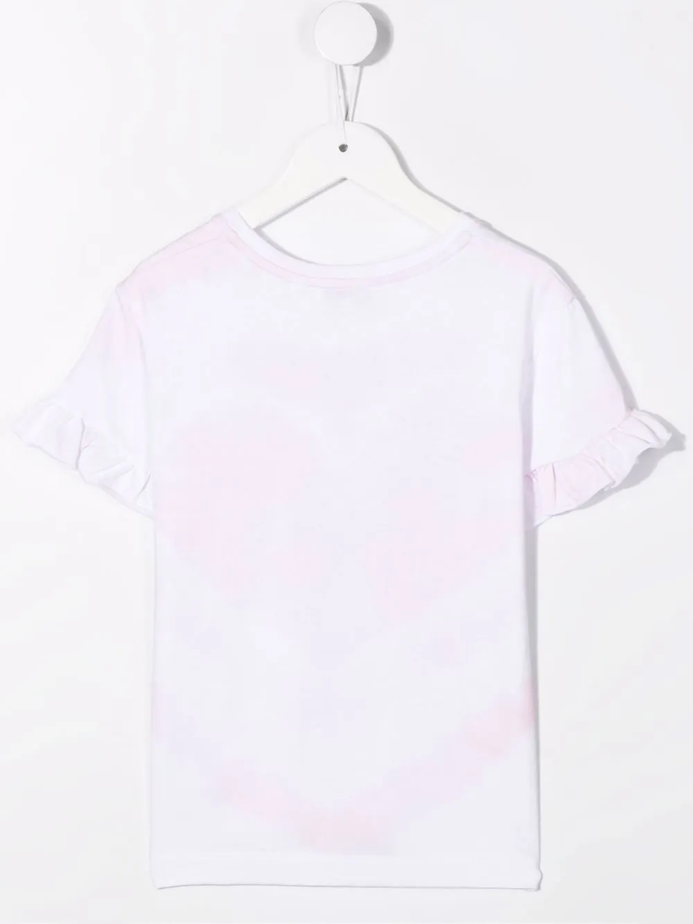 Givenchy Kids T-shirt met tie-dye print - Wit