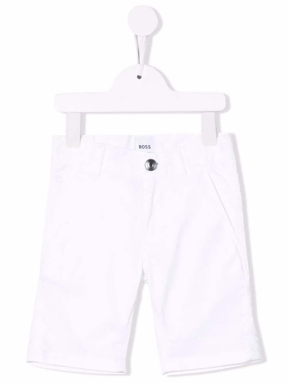 

BOSS Kidswear shorts tipo chino - Blanco