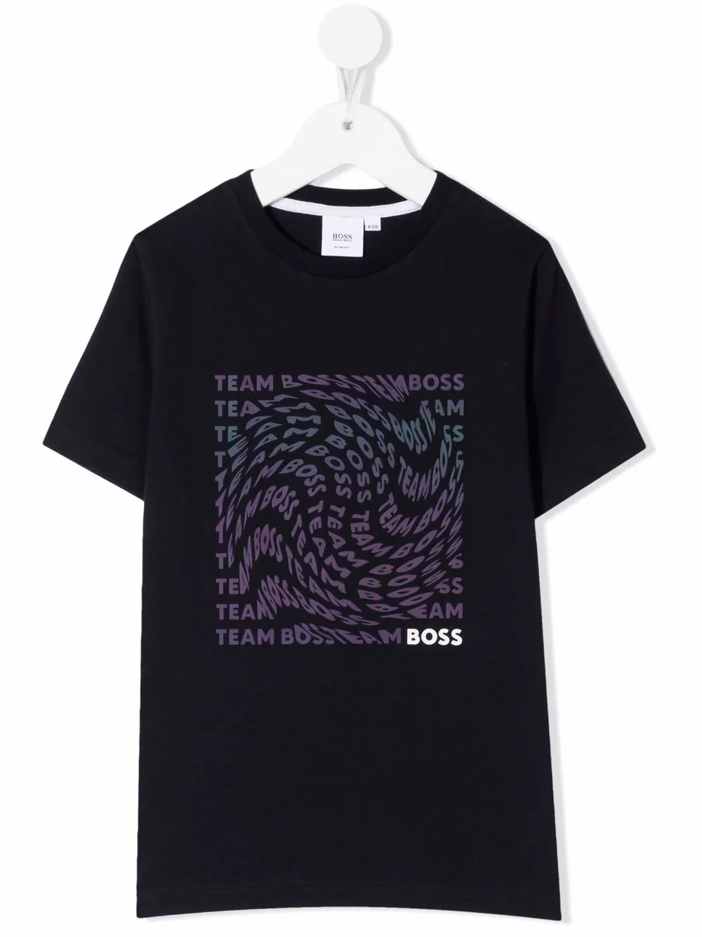 

BOSS Kidswear playera con logo estampado - Azul