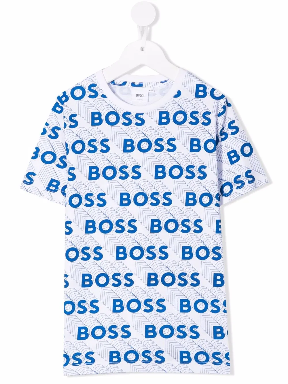 

BOSS Kidswear playera con logo estampado - Blanco