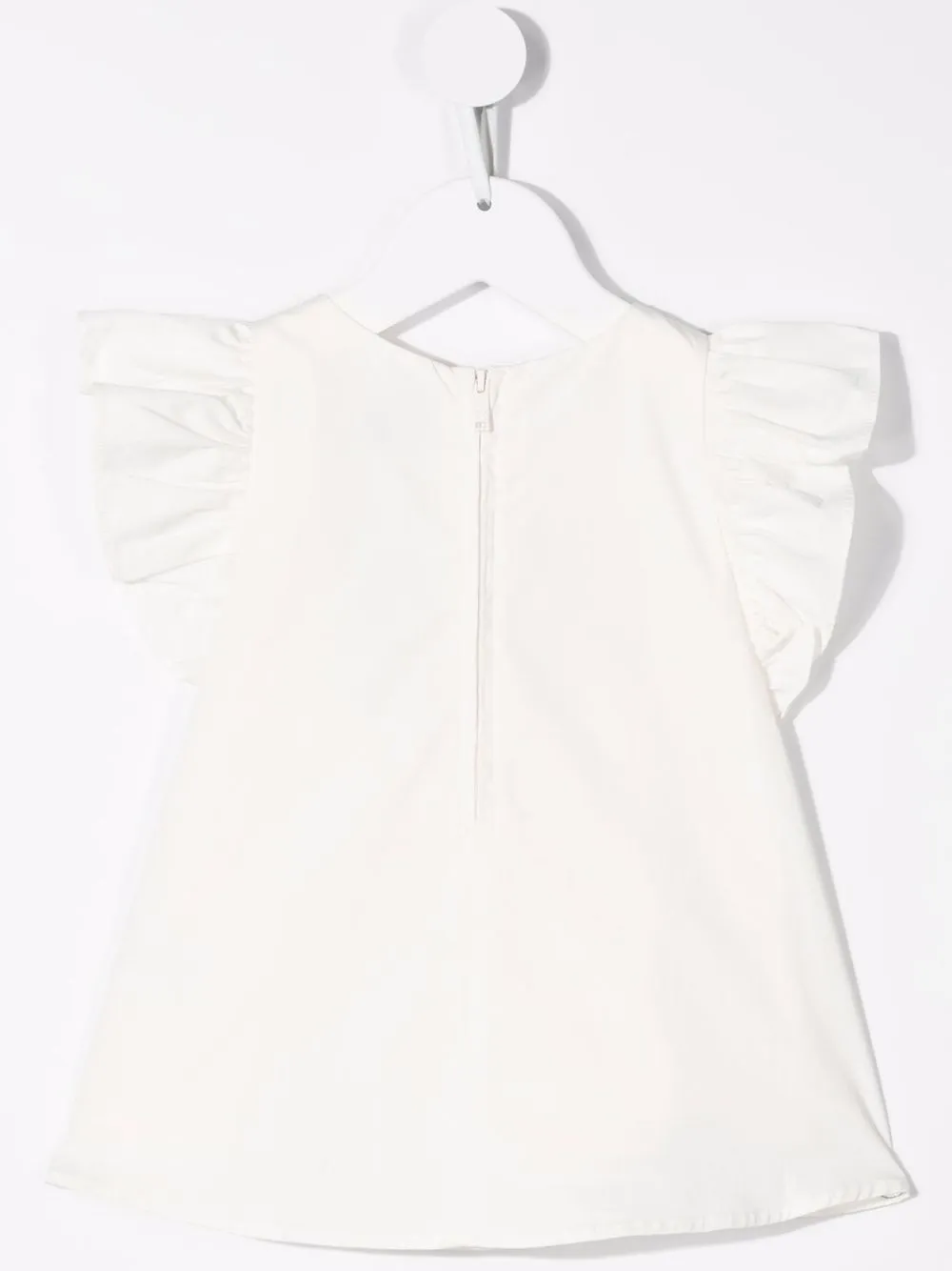 Kenzo Kids T-shirtjurk met geborduurde tijger - Beige