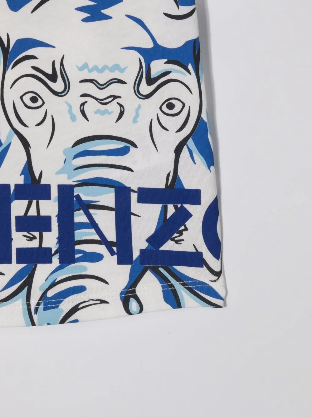 фото Kenzo kids футболка с логотипом