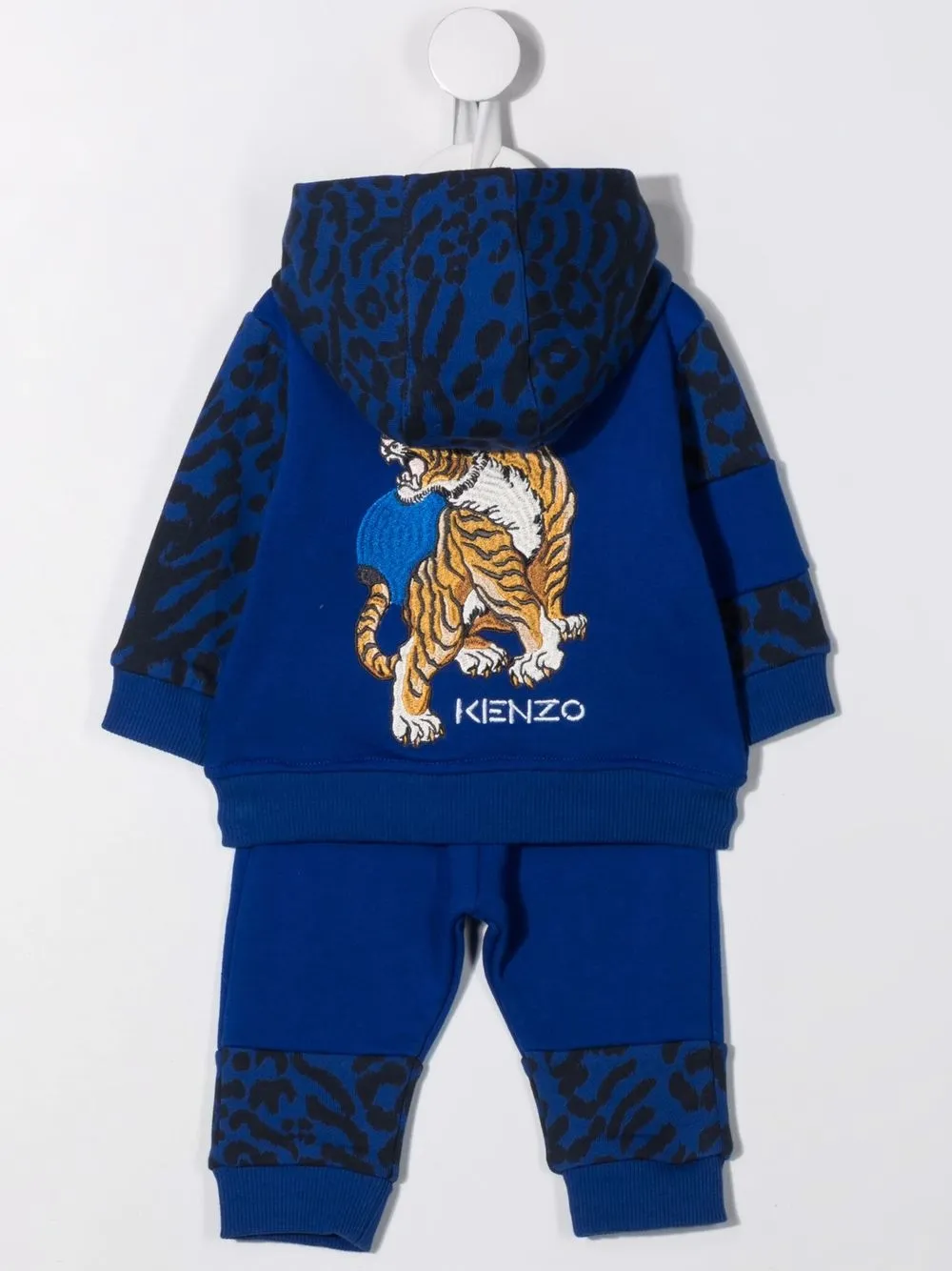 фото Kenzo kids спортивный костюм с принтом pop tiger