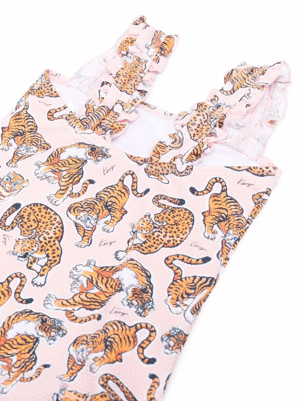 фото Kenzo kids слитный купальник с логотипом tiger