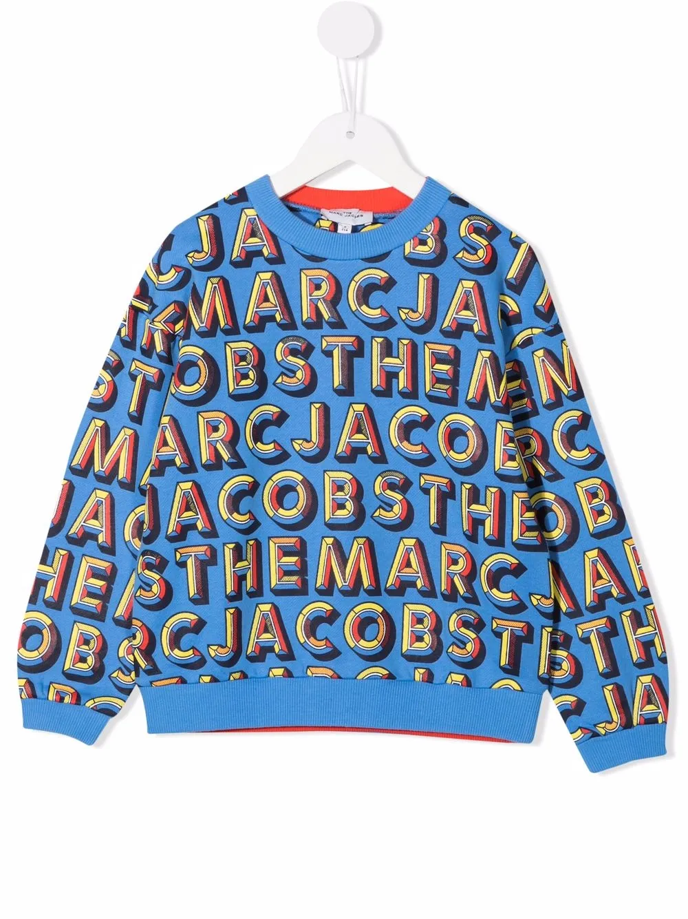 

Marc Jacobs Kids sudadera con logo - Azul
