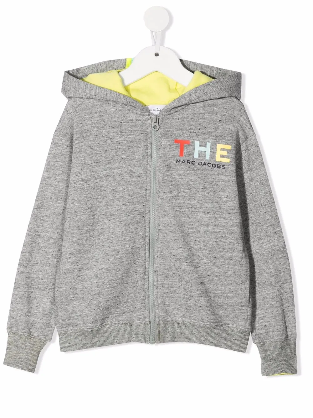 

Marc Jacobs Kids hoodie con logo estampado - Gris