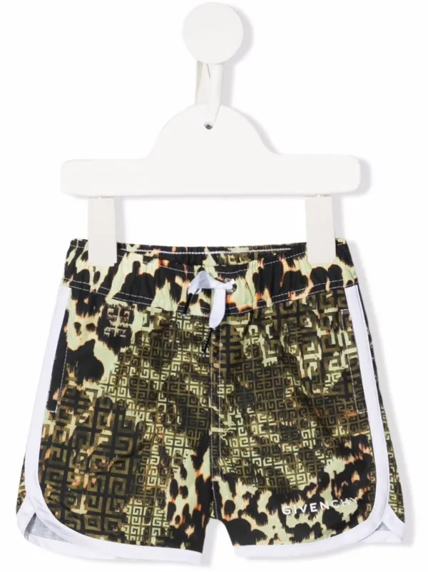 Givenchy Kids 4G flame-print Swim 