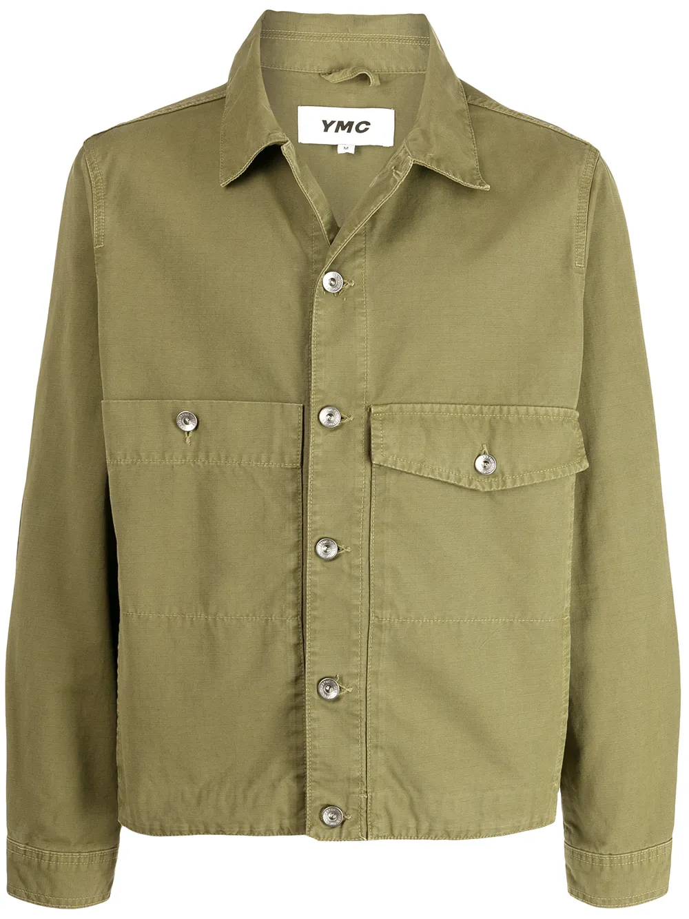 

YMC Pinkley button-up jacket - Green