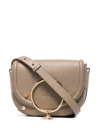 See By Chloe Mara Leather Crossbody Bag Neutrals FARFETCH