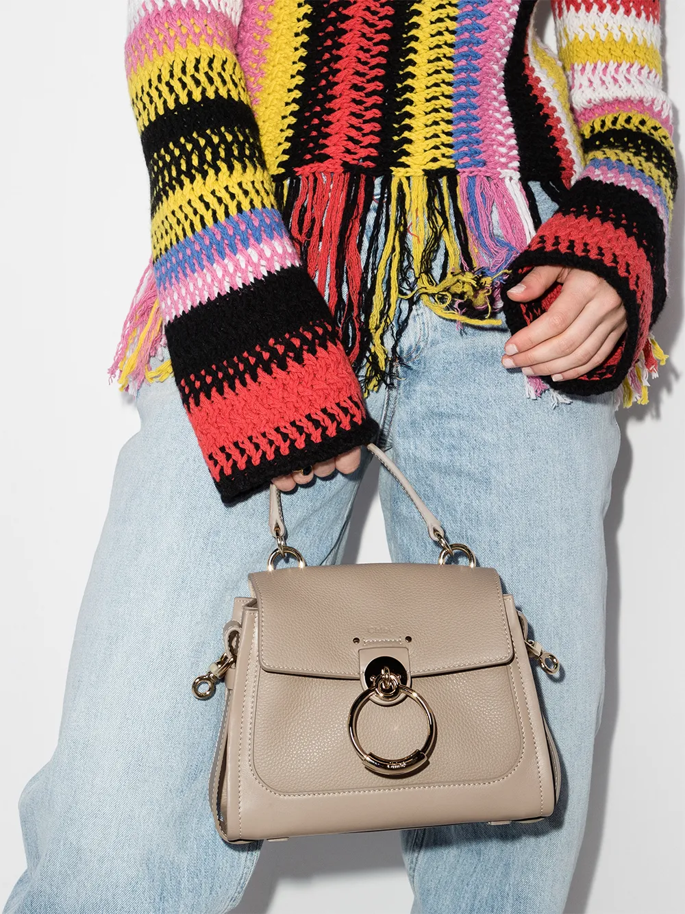Chloé Tess kleine tas - Beige