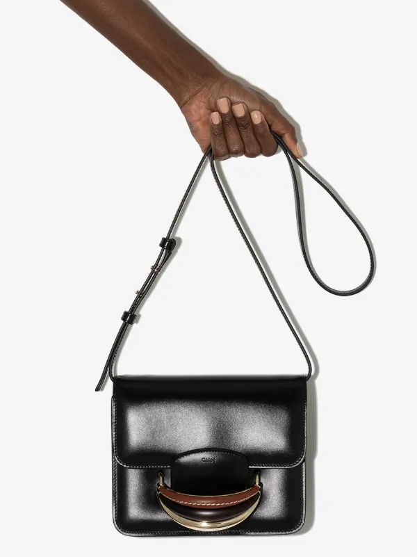 Chloé Kattie Shoulder Bag | Black | FARFETCH