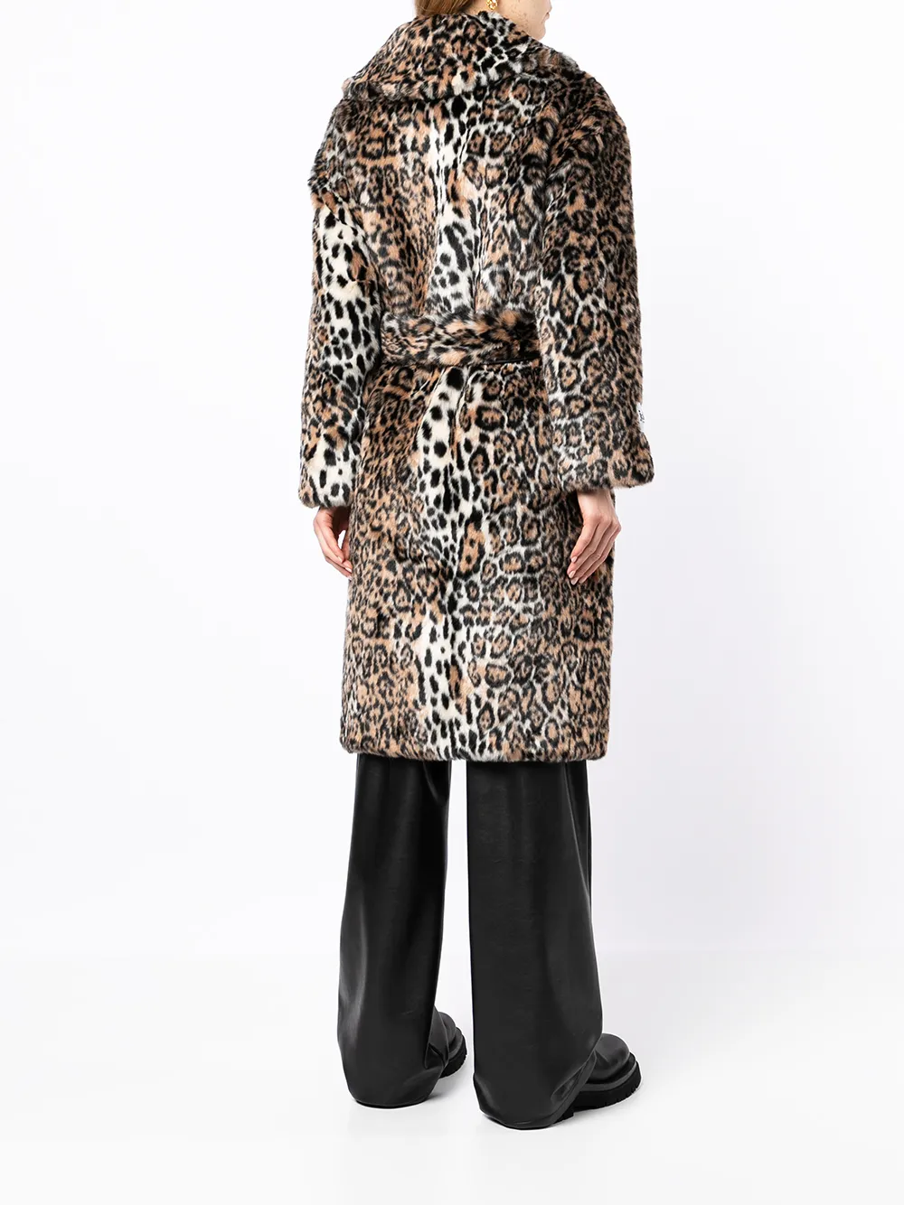 Yas leopard print coat online