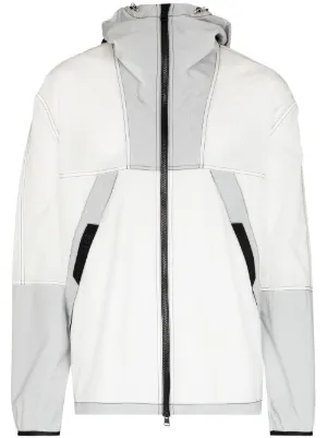 moncler white windbreaker