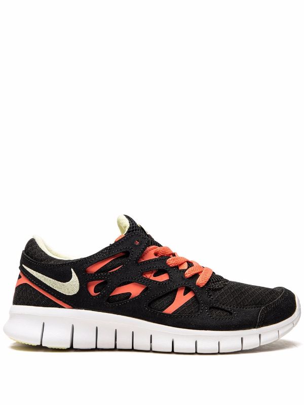 Onbemand vergroting Ambacht Nike Free Run 2 "Black/Orange" Sneakers - Farfetch
